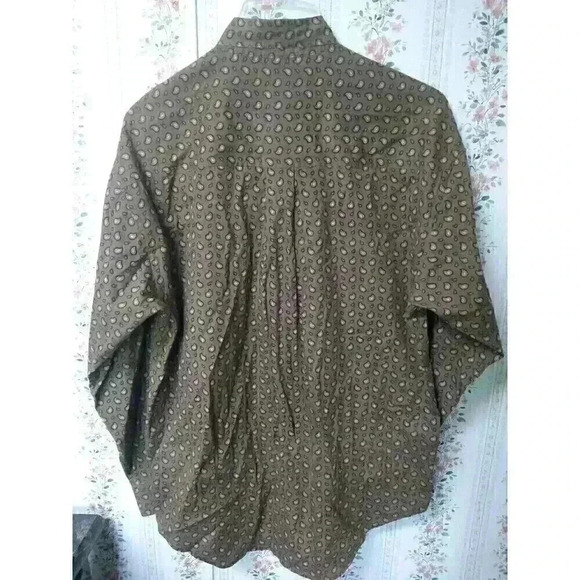 Duck Head Apparel Company Green Button Down Long Sleeve Shirt Men's Size M - Picture 3 of 5